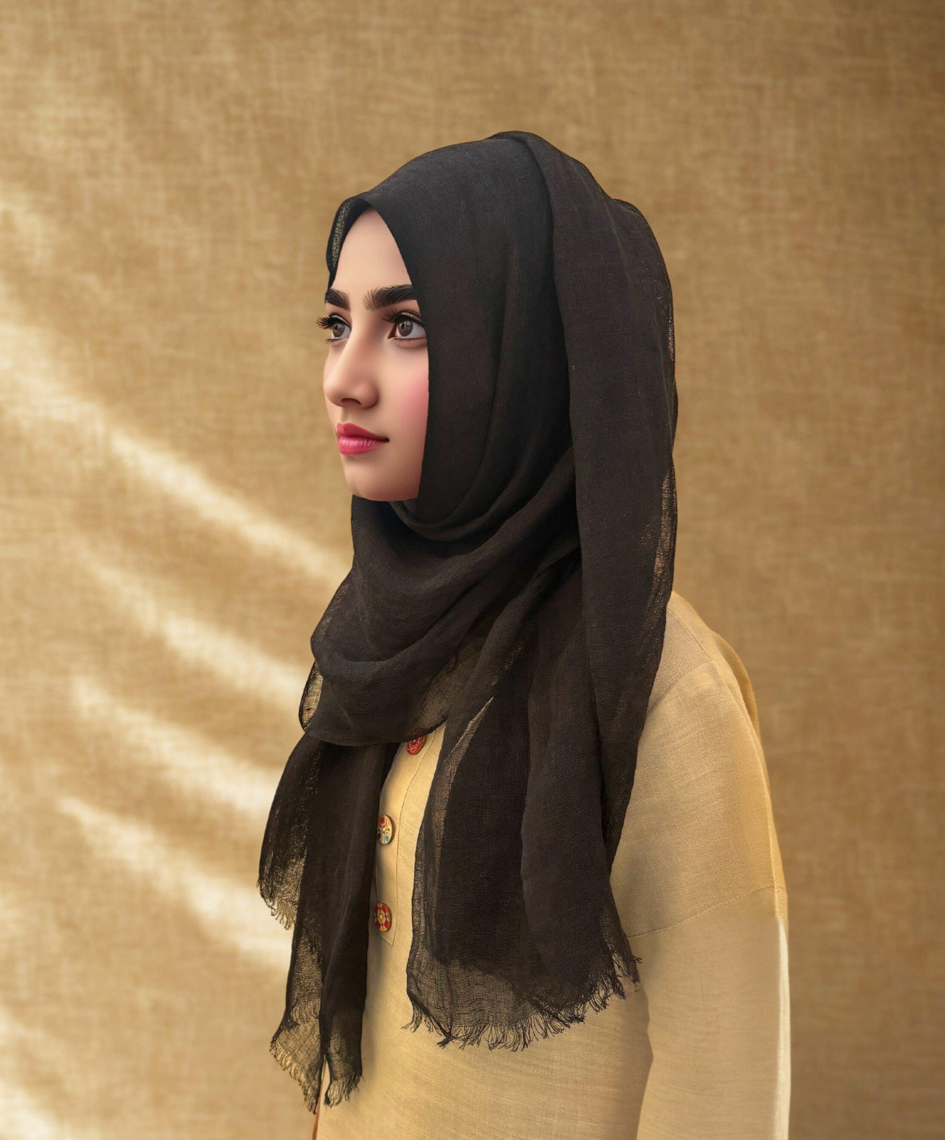 Breezy Pure Linen Scarf – 100% Linen | 70x180 cm