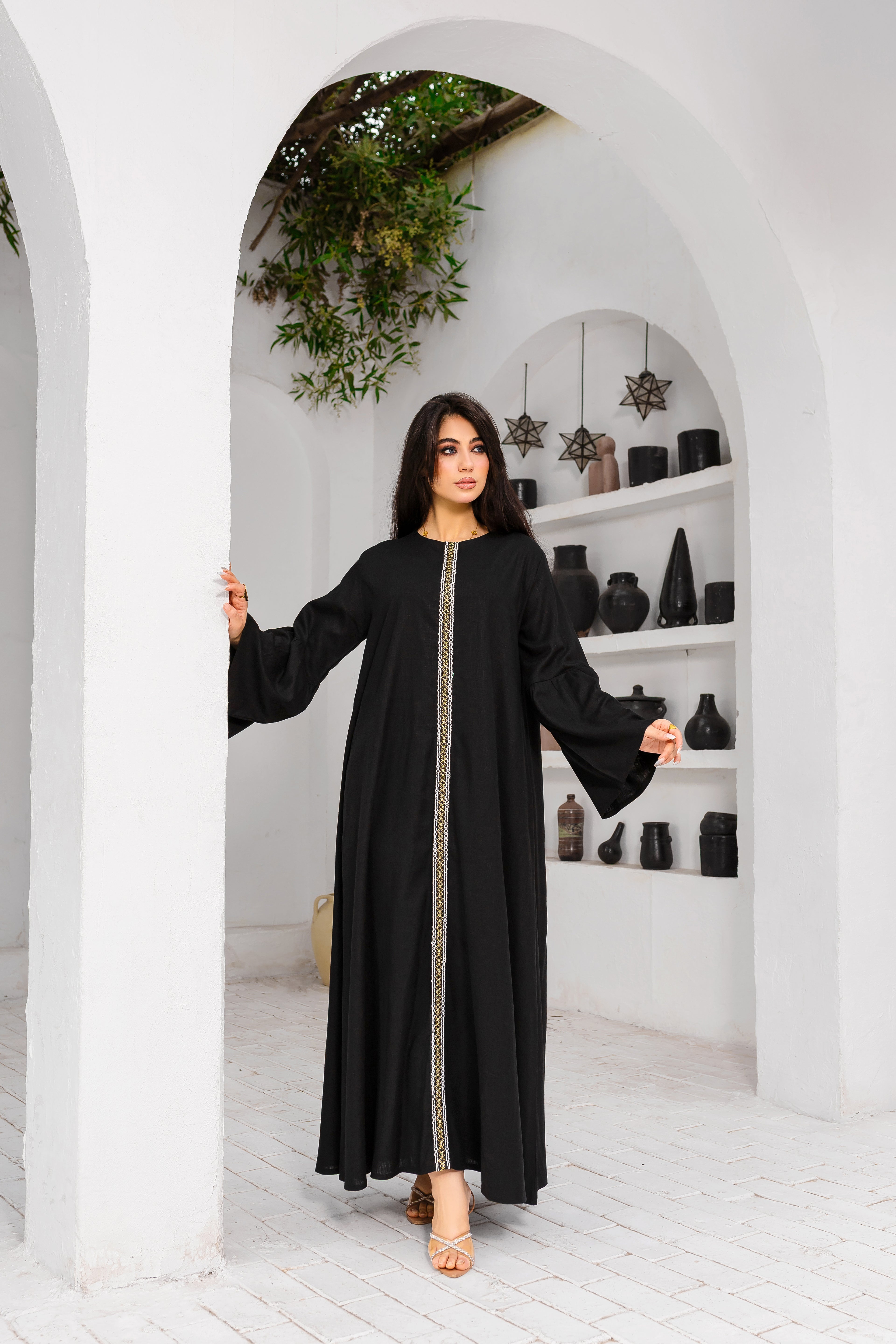 Breezy Linen Blend Dress