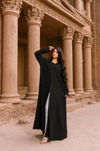 Breezy Serenity Linen Abaya