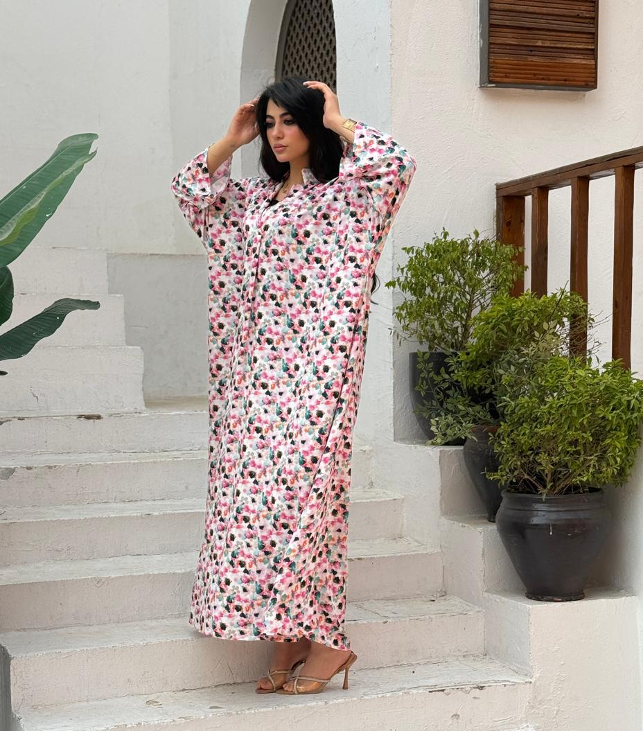 Breezy Flow Dress – Floral Soft