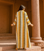 Breezy Flow Dress – Heritage Stripe