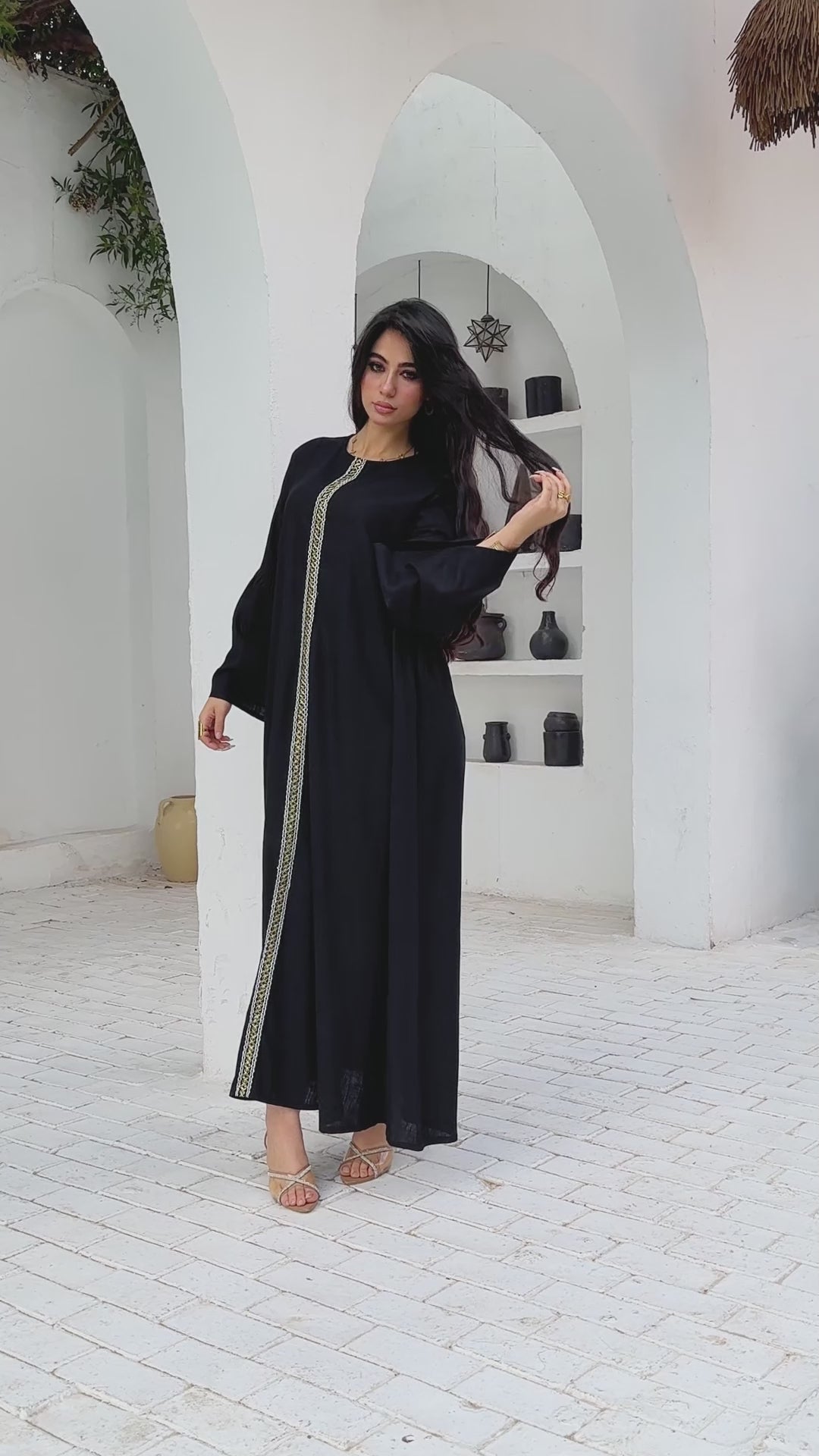 Breezy Linen Blend Dress