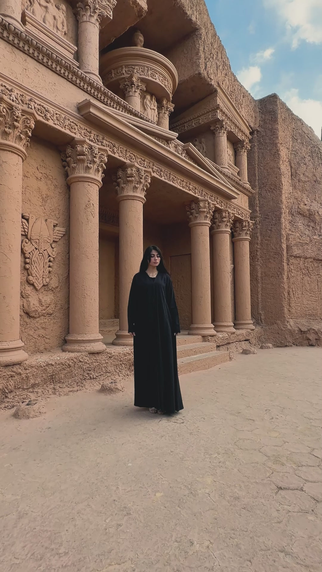 Breezy Serenity Linen Abaya