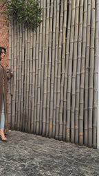 Breezy Bamboo Comfort Abaya – Brown