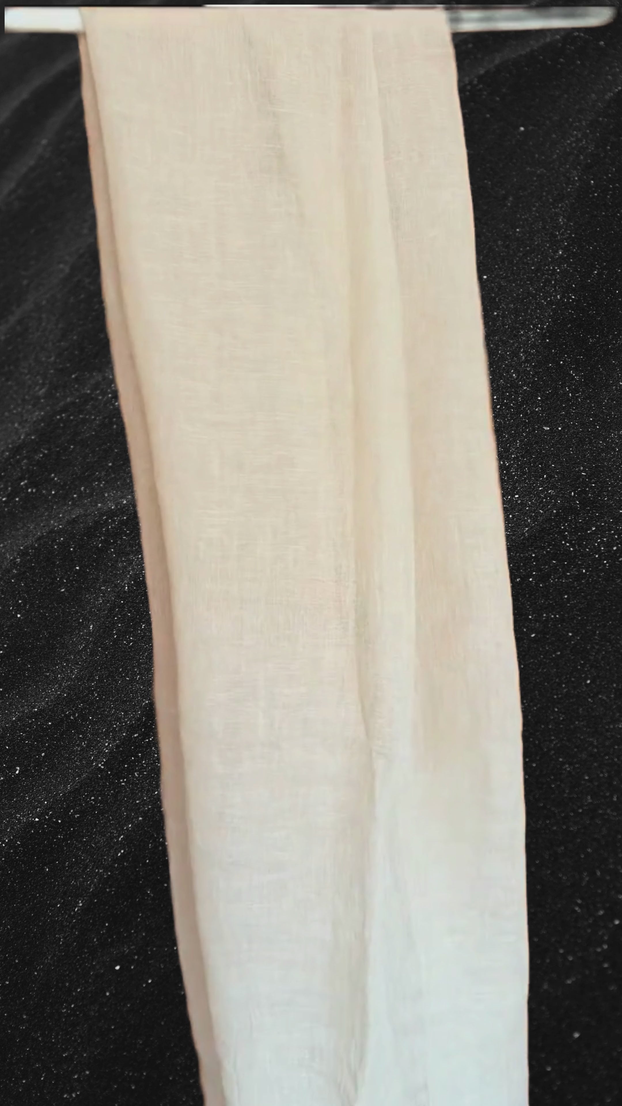 Breezy Pure Linen Scarf – 100% Linen | 70x180 cm