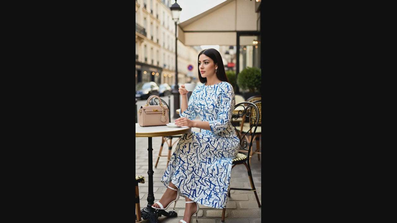 Artful Flow Dress