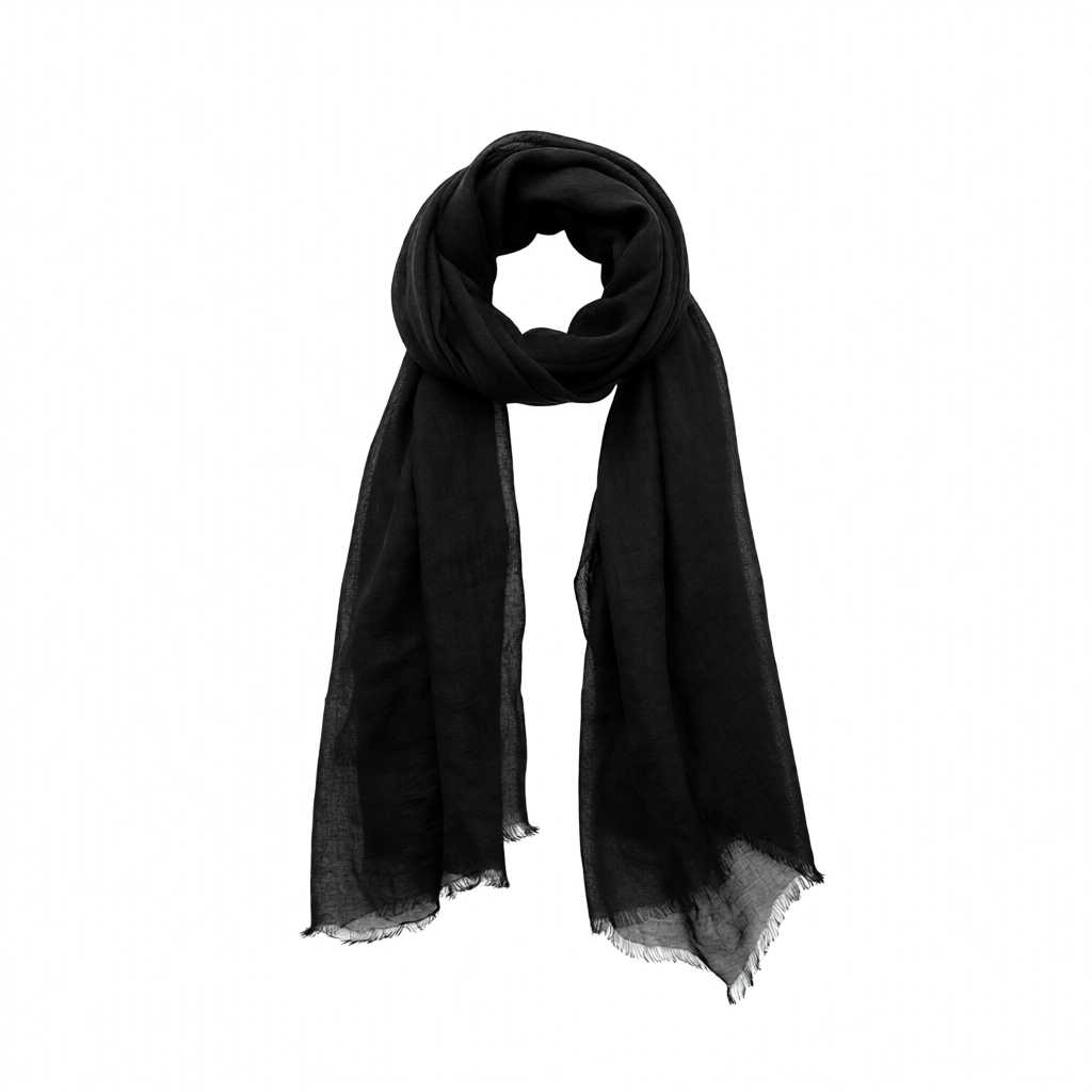 Breezy Pure Linen Scarf – 100% Linen | 70x180 cm