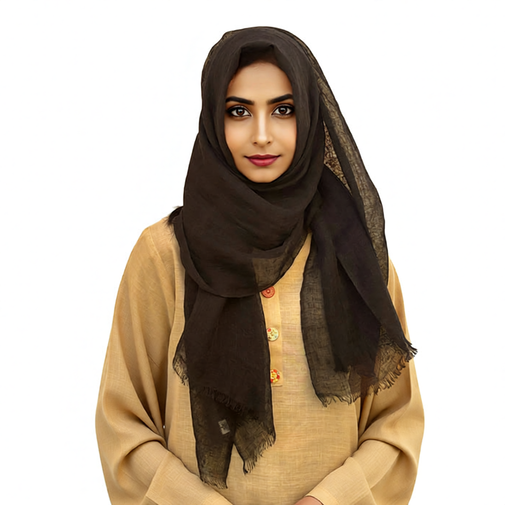 Breezy Pure Linen Scarf – 100% Linen | 70x180 cm