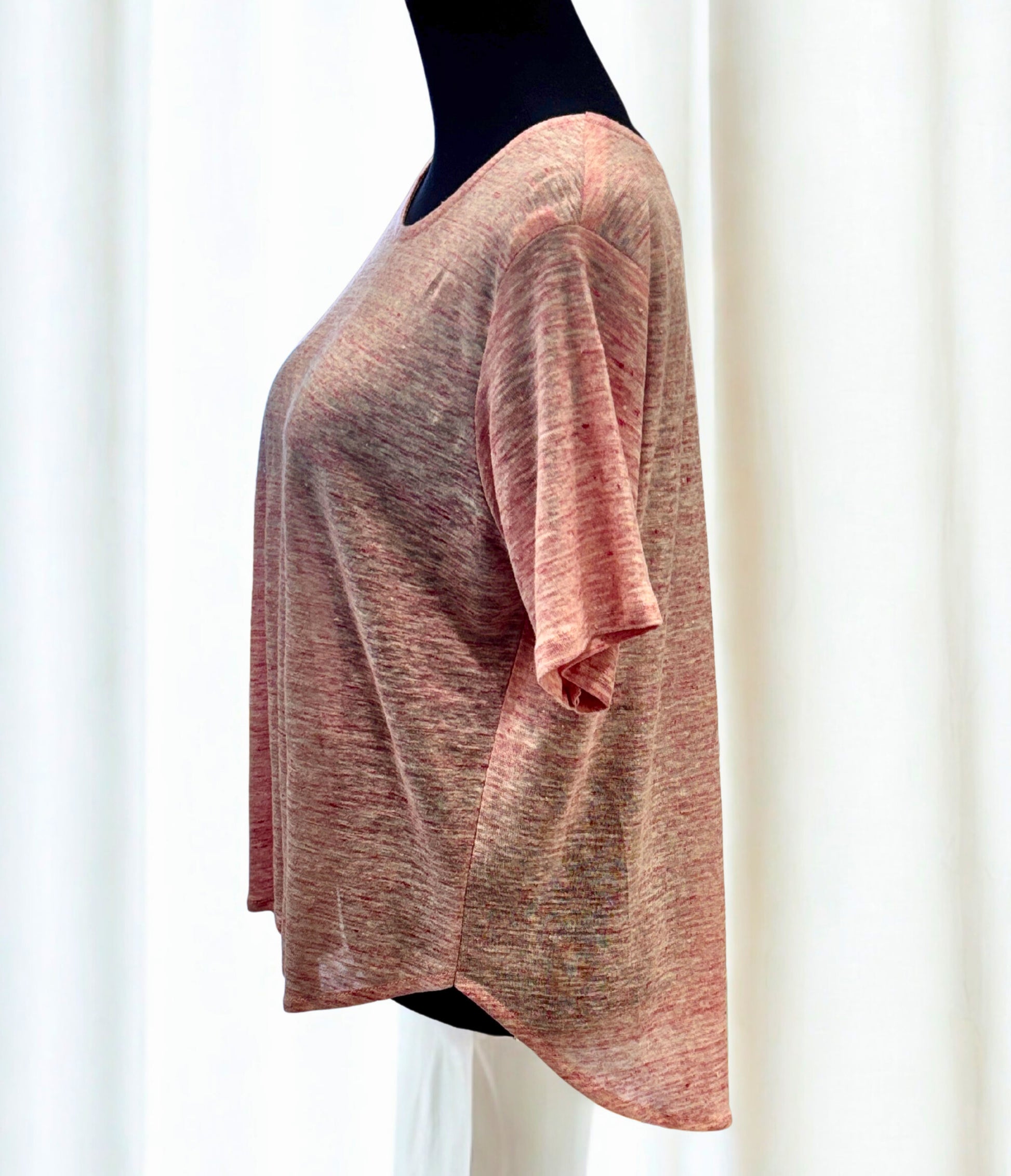 Everyday Linen Jersey Tee– 100% Linen